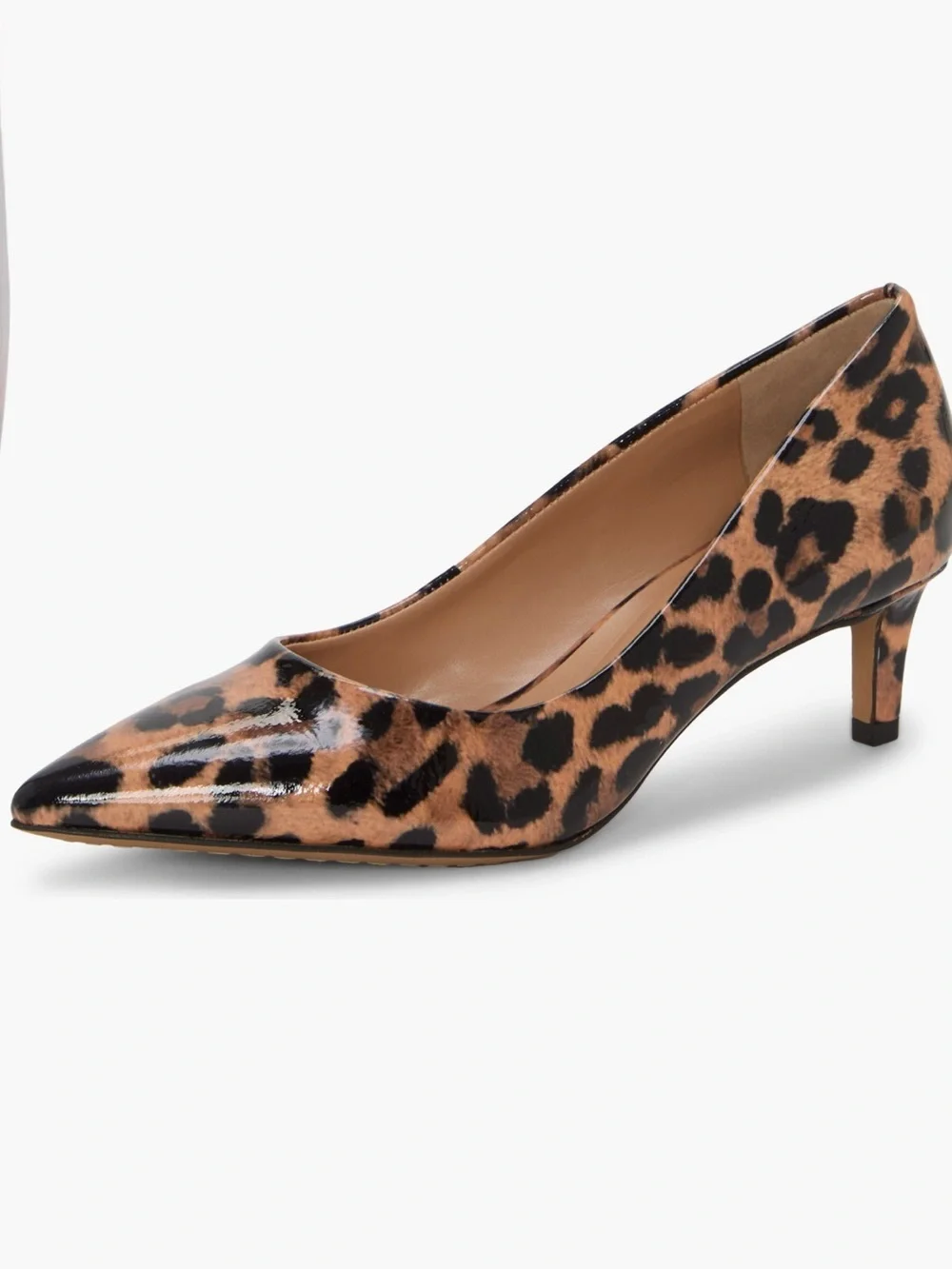 Vince Camuto Leopard-Print Kehlia Pointed Toe Pump NWT
